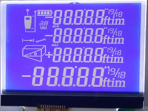 Laser hand-held rangefinder